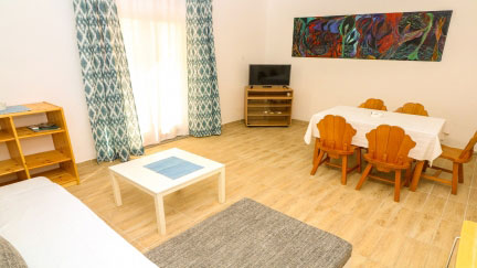 Appartamento Reljic A4+1 con 2 camere doppie e terrazza