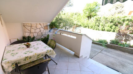 Camera doppia Stanka con terrazza e vista giardino