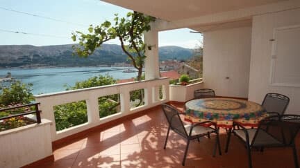 Apartament Jasna 1 z tarasem i wspaniaiym widokiem na morze