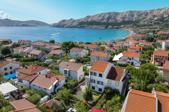 Apartman Goga 1 s terasom i pogledom na more