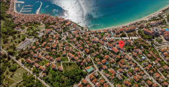 Apartment Nada und Ivan 2 mit der Terrasse