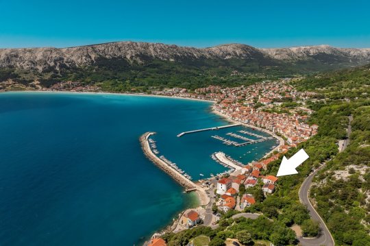 Dvokrevetna soba Jasna 2 sa zajedničkim balkonom i pogledom na more