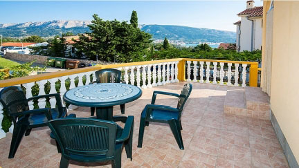 Apartment Roberta 1A with Terrace and Sea View