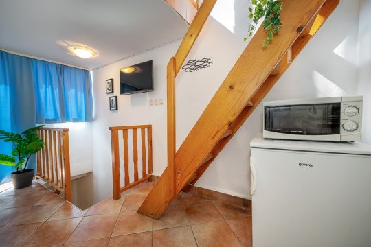 Apartment Placa with Balcony and Sea View