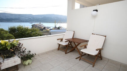 Double Room Vlasic 1 with Balcony and Sea View