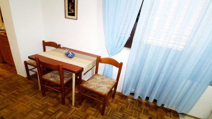 Apartment Svajka 1 with Balcony and Garden View