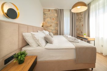 Castellum Besca - Deluxe Double Room #1 with Sea View