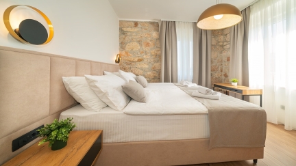 Castellum Besca - Deluxe Double Room #1 with Sea View