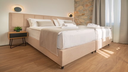 Castellum Besca - Deluxe Double Room #1 with Sea View