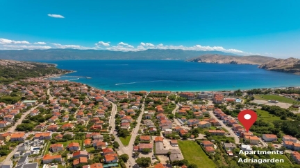 Apartman Adria Garden 1 s terasom