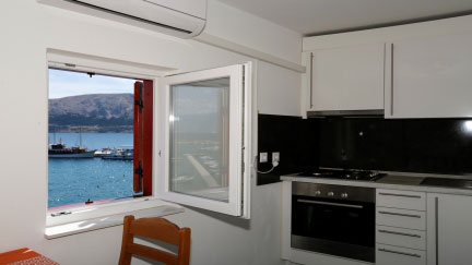 Apartman Darko u starom dijelu s pogledom na more