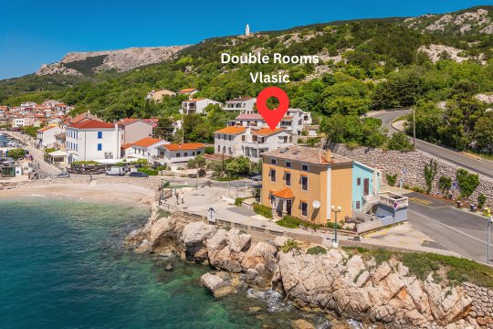 Double Room Vlasic 3 with Balcony and Sea View