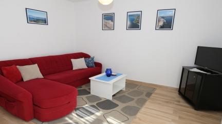 Apartman Bozica s 2 dvokrevetne sobe i terasom