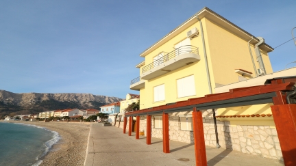 Apartman Seaside s pogledom na more direktno na plazi
