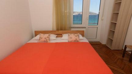 Apartman Seaside s pogledom na more direktno na plazi