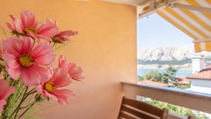 Apartment Ema with Terrace and Sea View