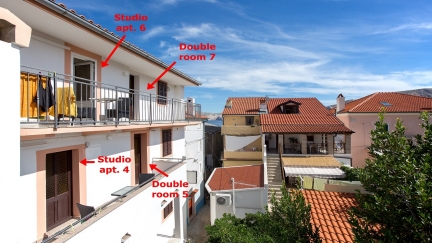 Double Room Francesca 7 with balcony and sea view